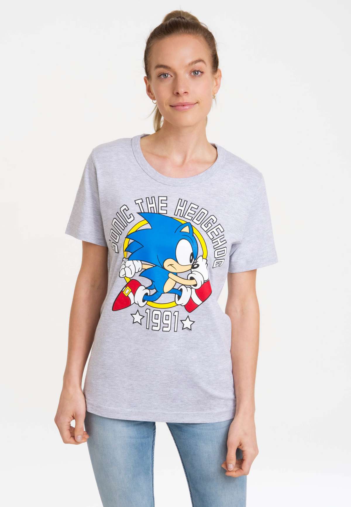 Футболка с лицензионным принтом Sonic The Hedgehog - 1991
