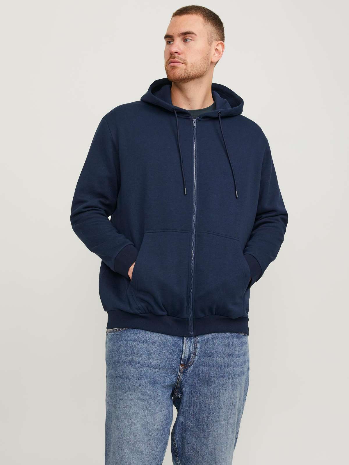 Толстовка с капюшоном JJEBRADLEY SWEAT ZIP HOOD NOOS PLS