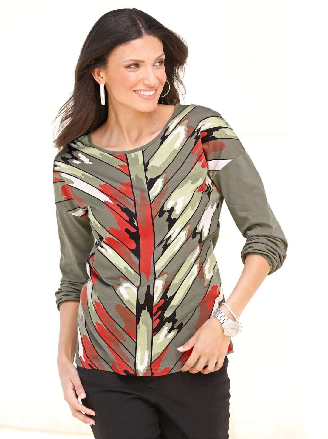 Рубашка с длинным рукавом Langarm-Shirt