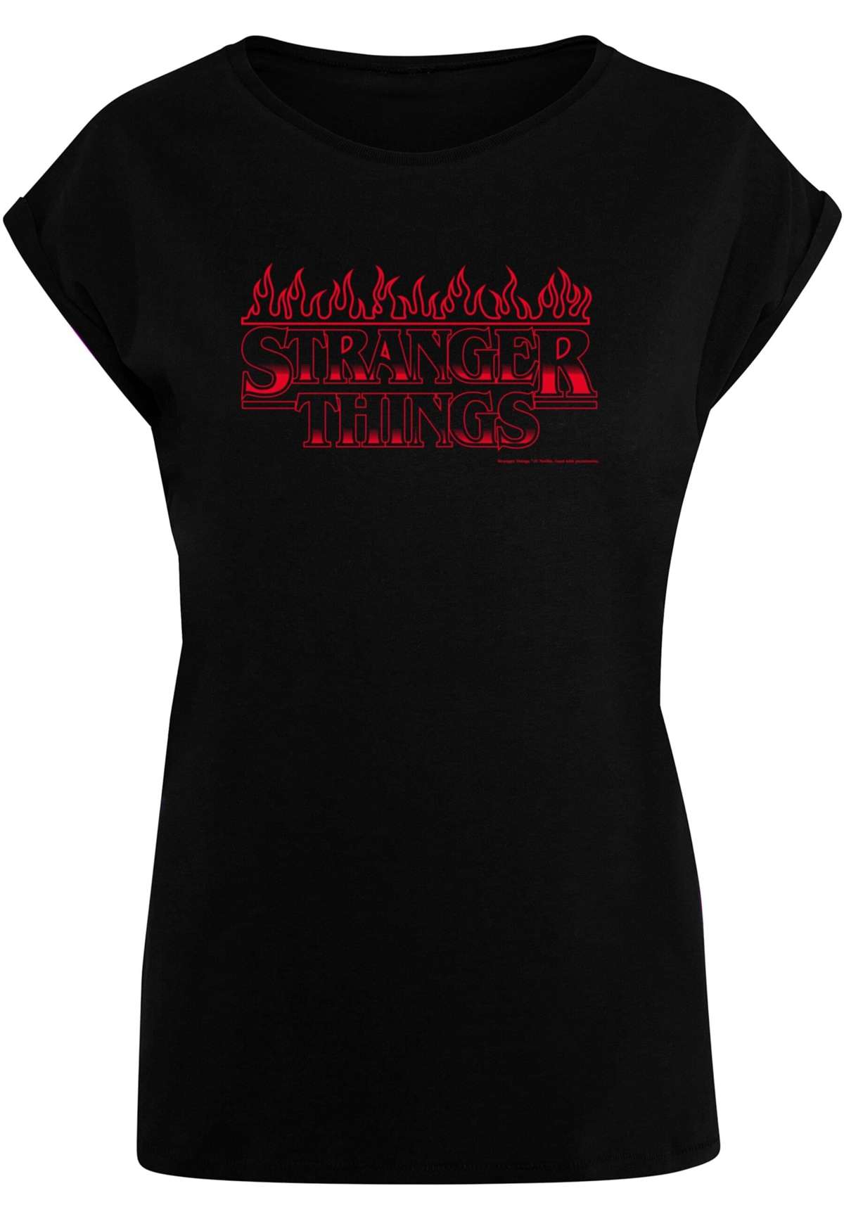 футболка Damen Ladies Stranger Things - Flames T-Shirt