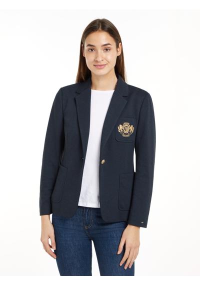 Короткий пиджак с вышивкой логотипа HERITAGE CREST SLIM SB BLAZER