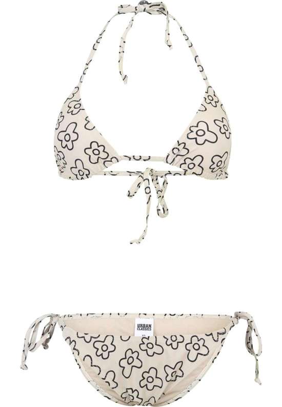 Танкини на косточках Urban Classics Damen Ladies Triangle Pattern Bikini