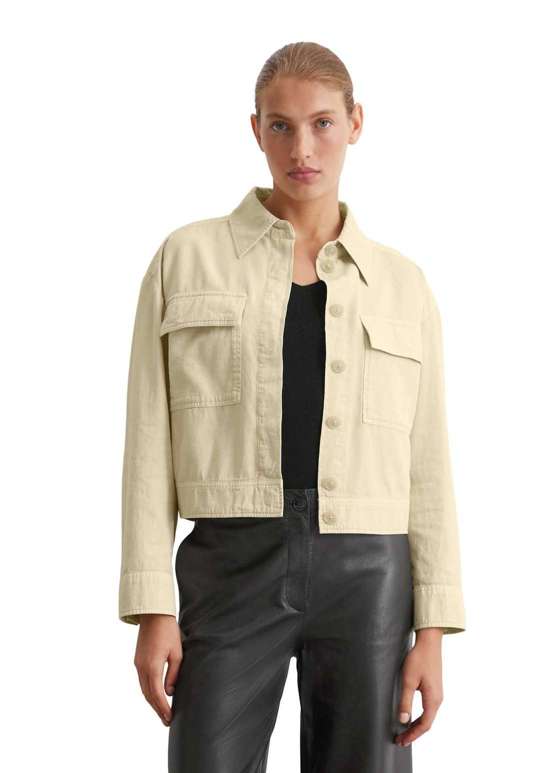 Короткая куртка aus Organic-Cotton-Leinen-Mix