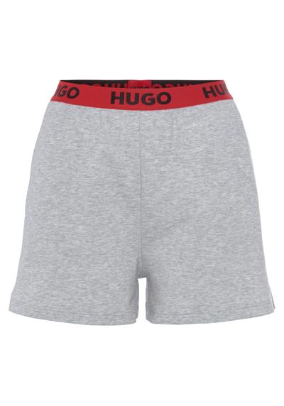 Спортивные шорты с эластичным поясом с логотипом Hugo SPORTY LOGO_SHORTS 10249156 01