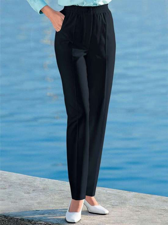 Брюки без застежки