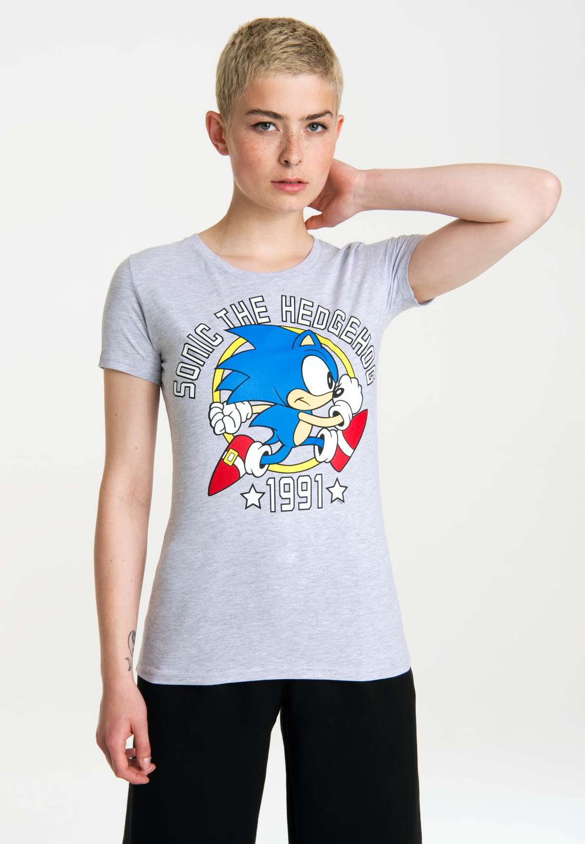 Футболка с принтом «Sonic the Hedgehog» Sonic - 1991
