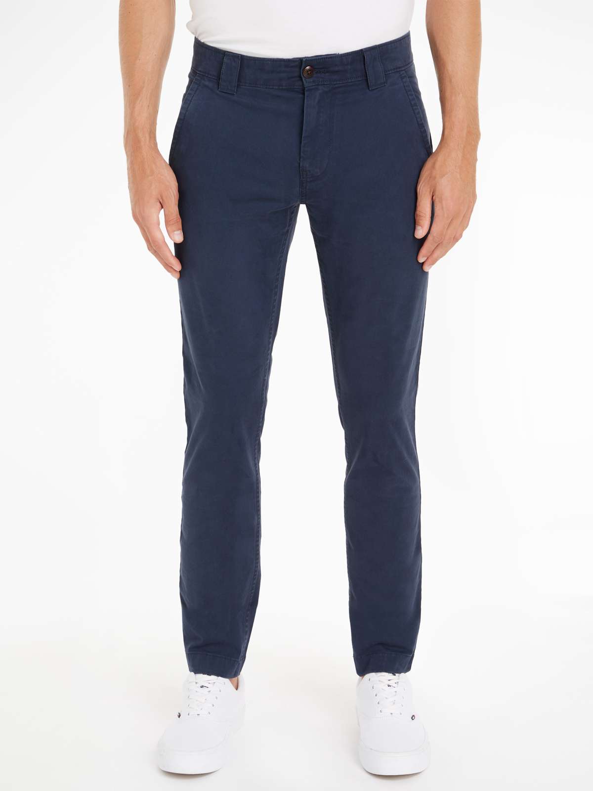 Брюки-чиносы с фирменным лейблом TJM SCANTON CHINO PANT