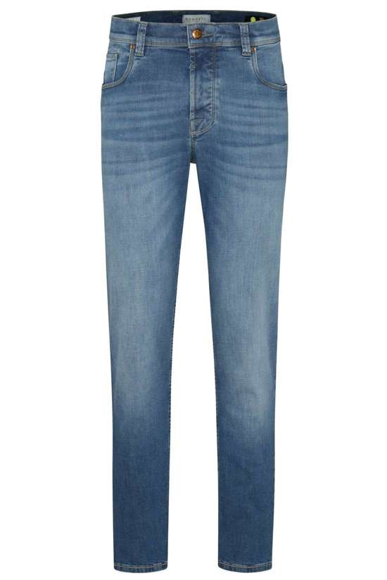 Джинсы с 5 карманами в поношенном стиле