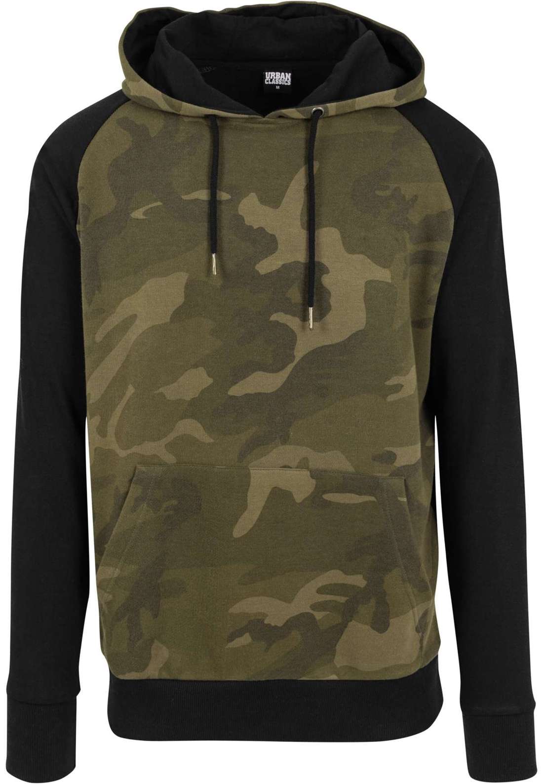 толстовка Urban Classics Herren Camo Contrast Raglan Hoody