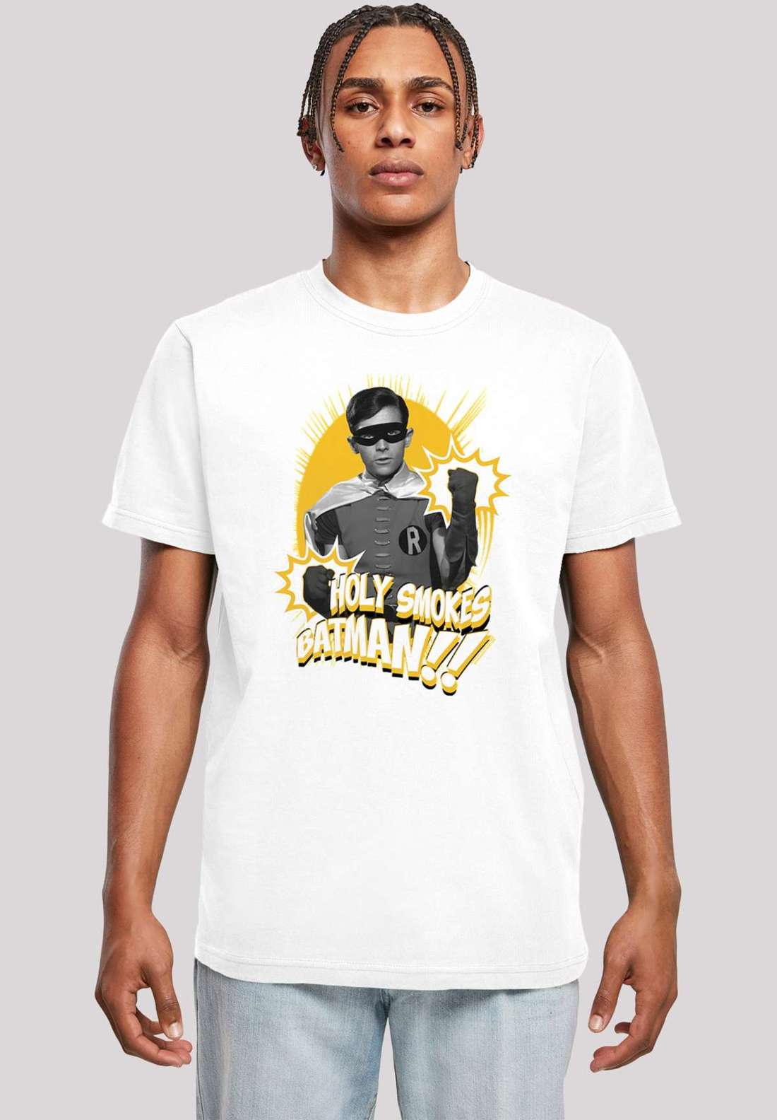 футболка DC Comics Batman TV Series Robin Holy Smokes