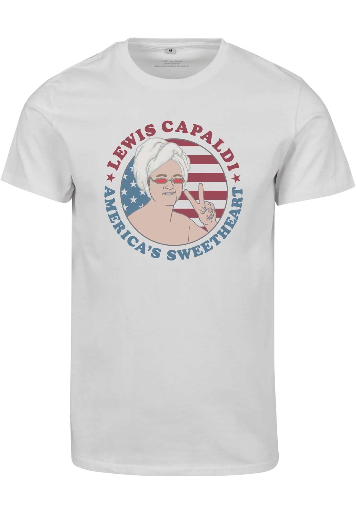 футболка Herren Lewis Capaldi Sweetheart Tour Front