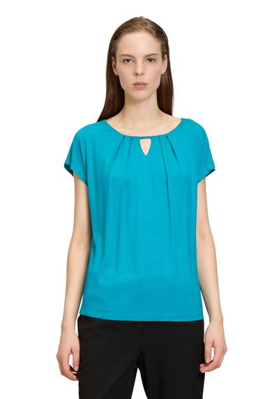 Рубашка с коротким рукавом Betty & Co Halbarm-Shirt mit überschnittenen Ärmeln