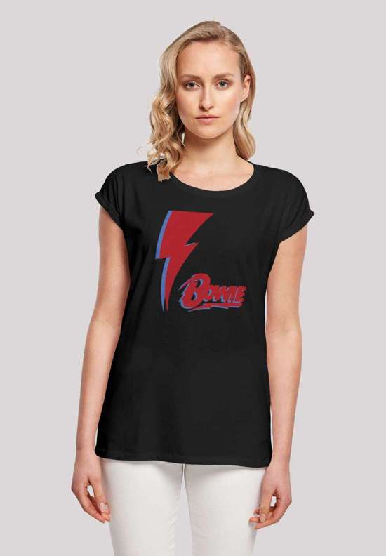 футболка David Bowie Red Bolt