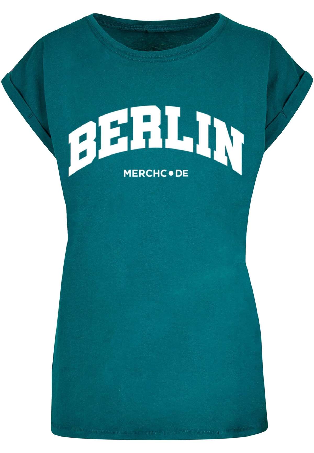 футболка Damen Ladies Berlin Wording - T-Shirt