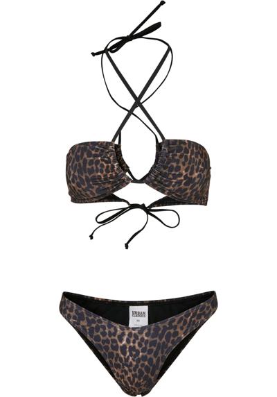 Бикини на косточках Urban Classics Damen Ladies AOP Hot V Bikini