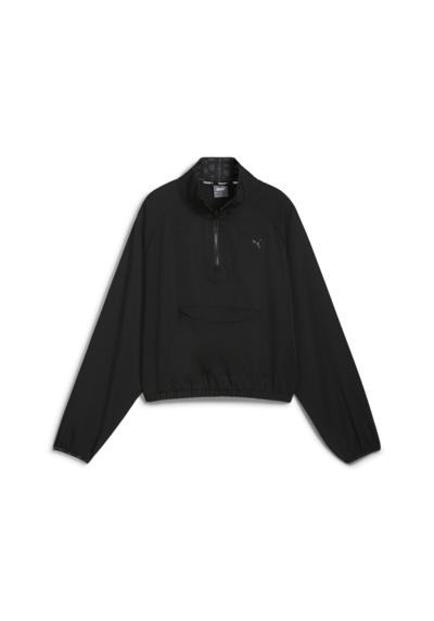 Тренировочная куртка HYPERNATURAL Gewebte Jacke mit halbem Rei?verschluss Damen