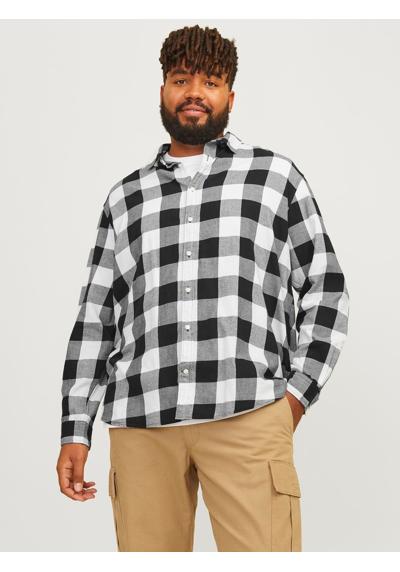 Рубашка в клетку JJEGINGHAM TWILL SHIRT L/S NOOS PLS