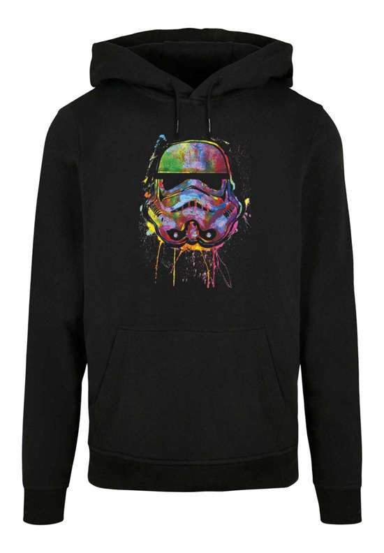 Свитер с круглым вырезом Herren Stormtrooper Paint Splats with Basic Hoody
