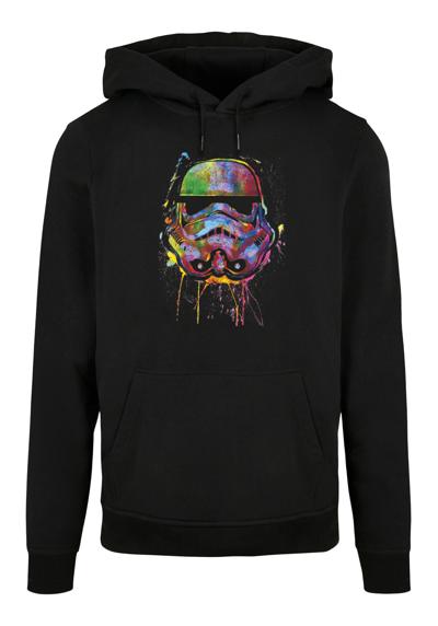 Свитер с круглым вырезом Herren Stormtrooper Paint Splats with Basic Hoody