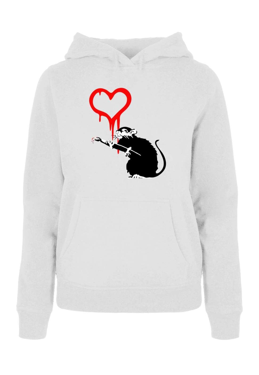 Толстовка с капюшоном Damen Ladies Love Rat Hoody