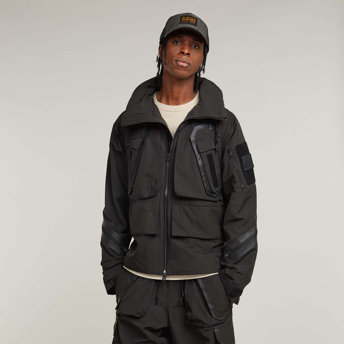Куртка-карго с капюшоном Cargo Jacket