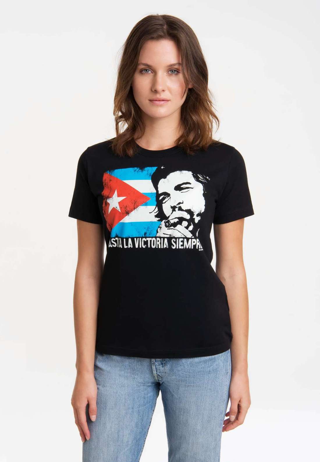 Футболка с лицензионным принтом Che Guevara - Cuban Flag
