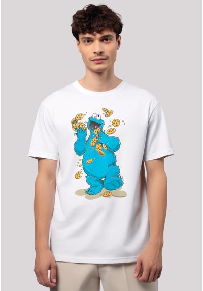 футболка Sesamstraße Cookie Monster Cookies Everywere