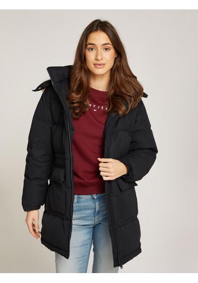 Стеганая куртка с капюшоном с искусственным мехом TJW MIDI ALASKA FAUX FUR
