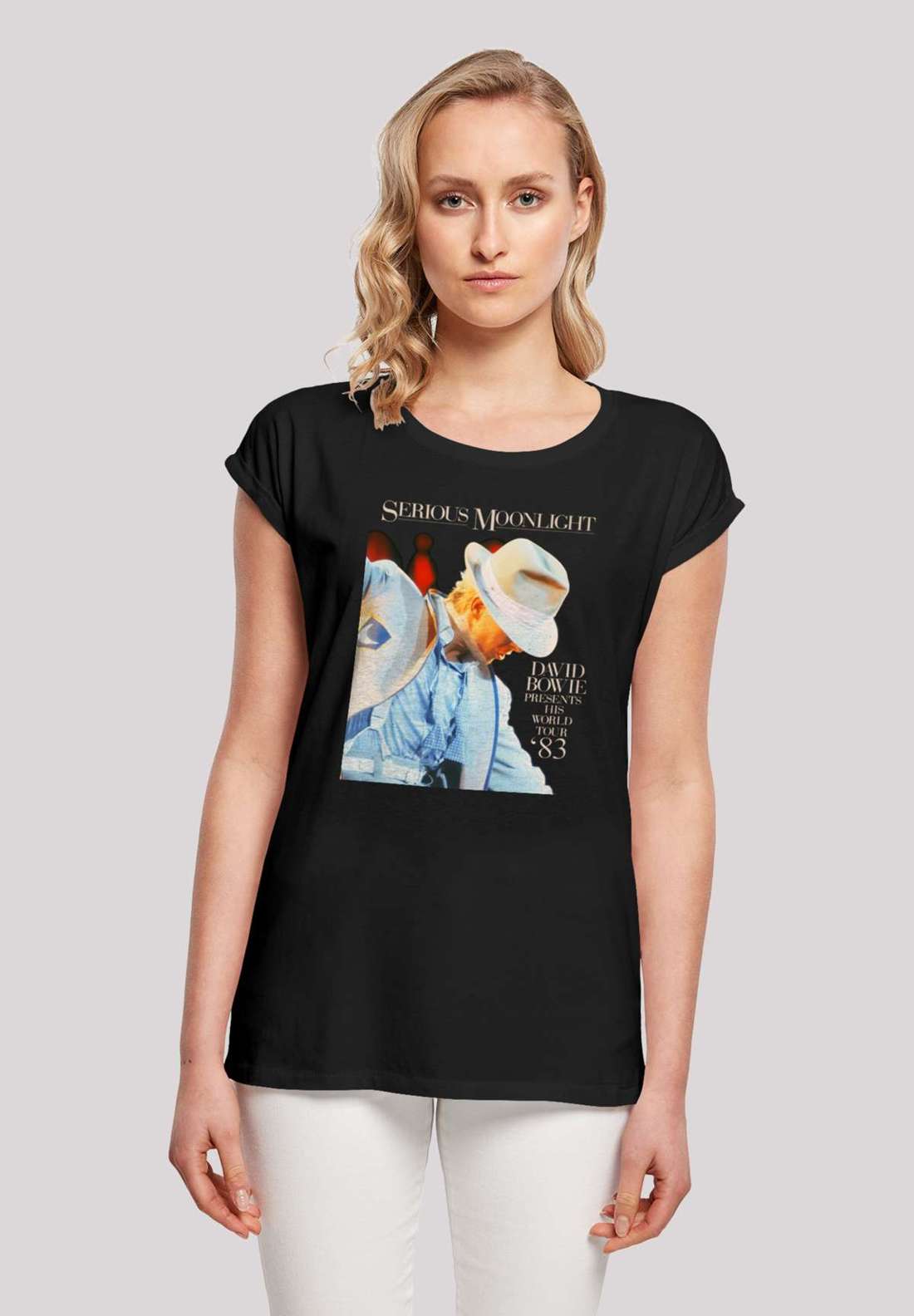 футболка David Bowie Serious Moonlight