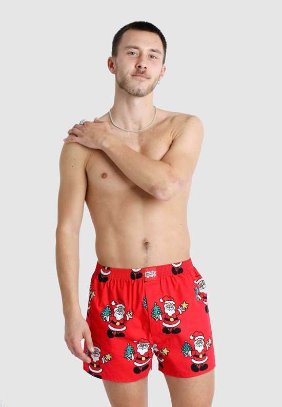 Боксеры с принтом Санта-Клауса Santa