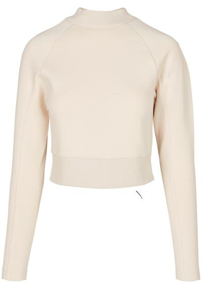 толстовка Urban Classics Damen Ladies Interlock Short Turtleneck Crew