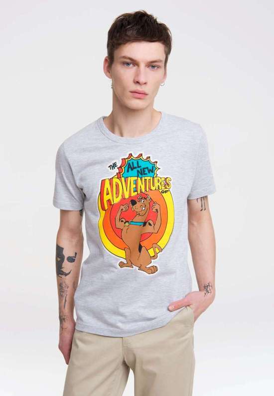 Футболка с забавным принтом спереди Scooby Doo - All New Adventures