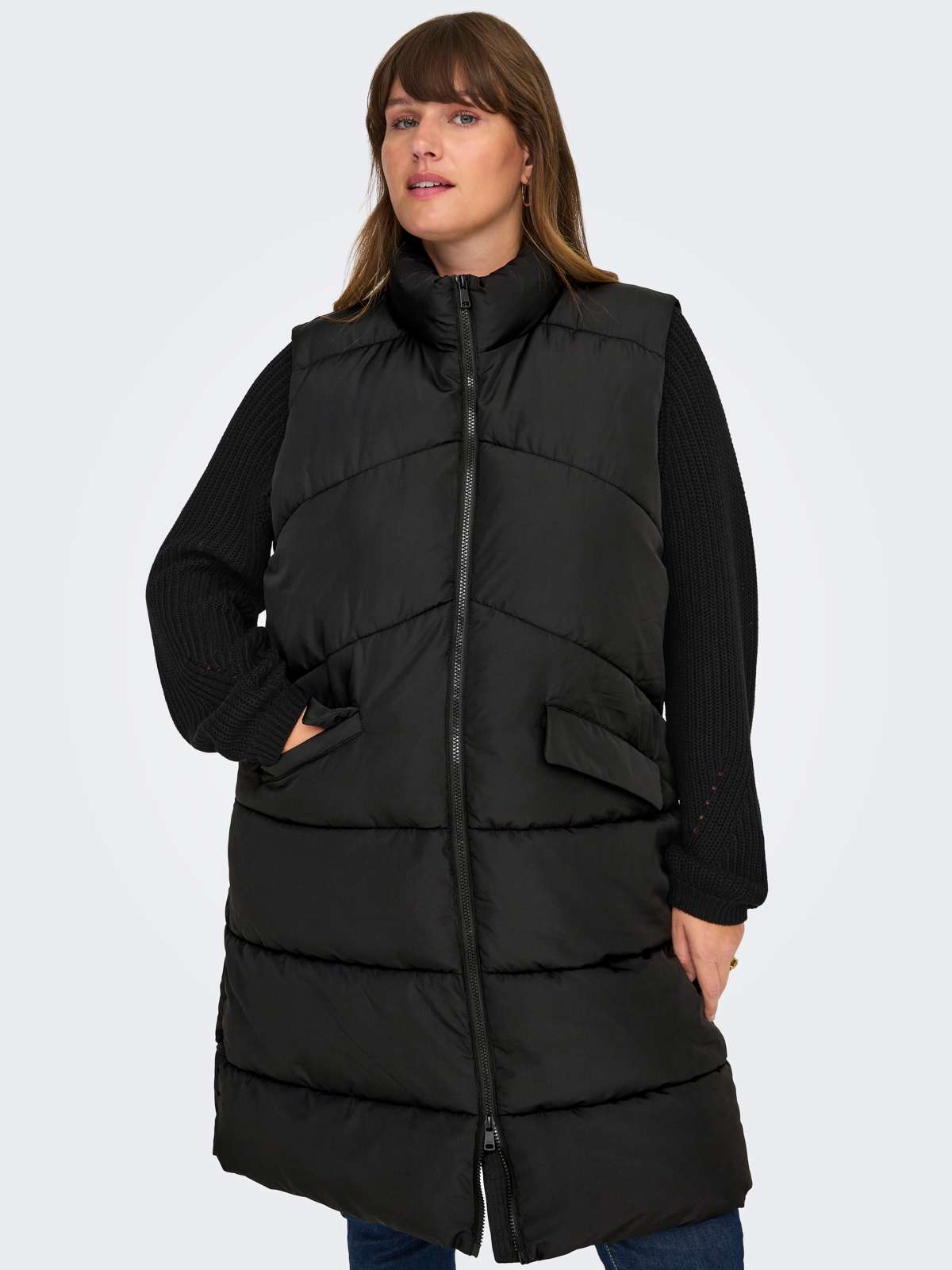 Стеганый жилет CARMATILDE LONG WAISTCOAT OTW