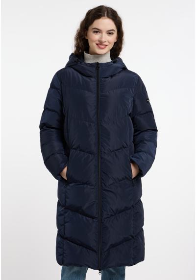 Длинное пальто с капюшоном Down-Like Coat / Willow