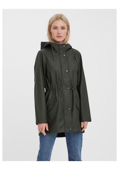 Дождевик с капюшоном VMMALOU COATED JACKET