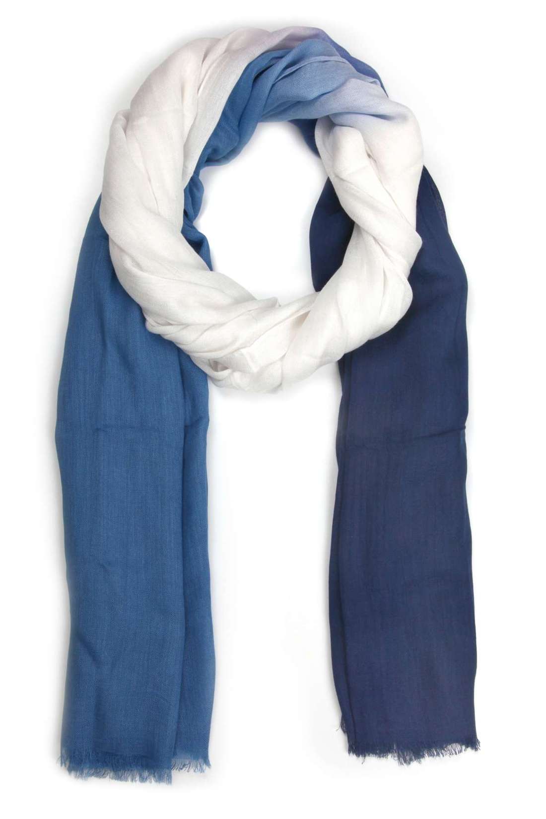 Модный шарф ярких цветов с градиентом Danai