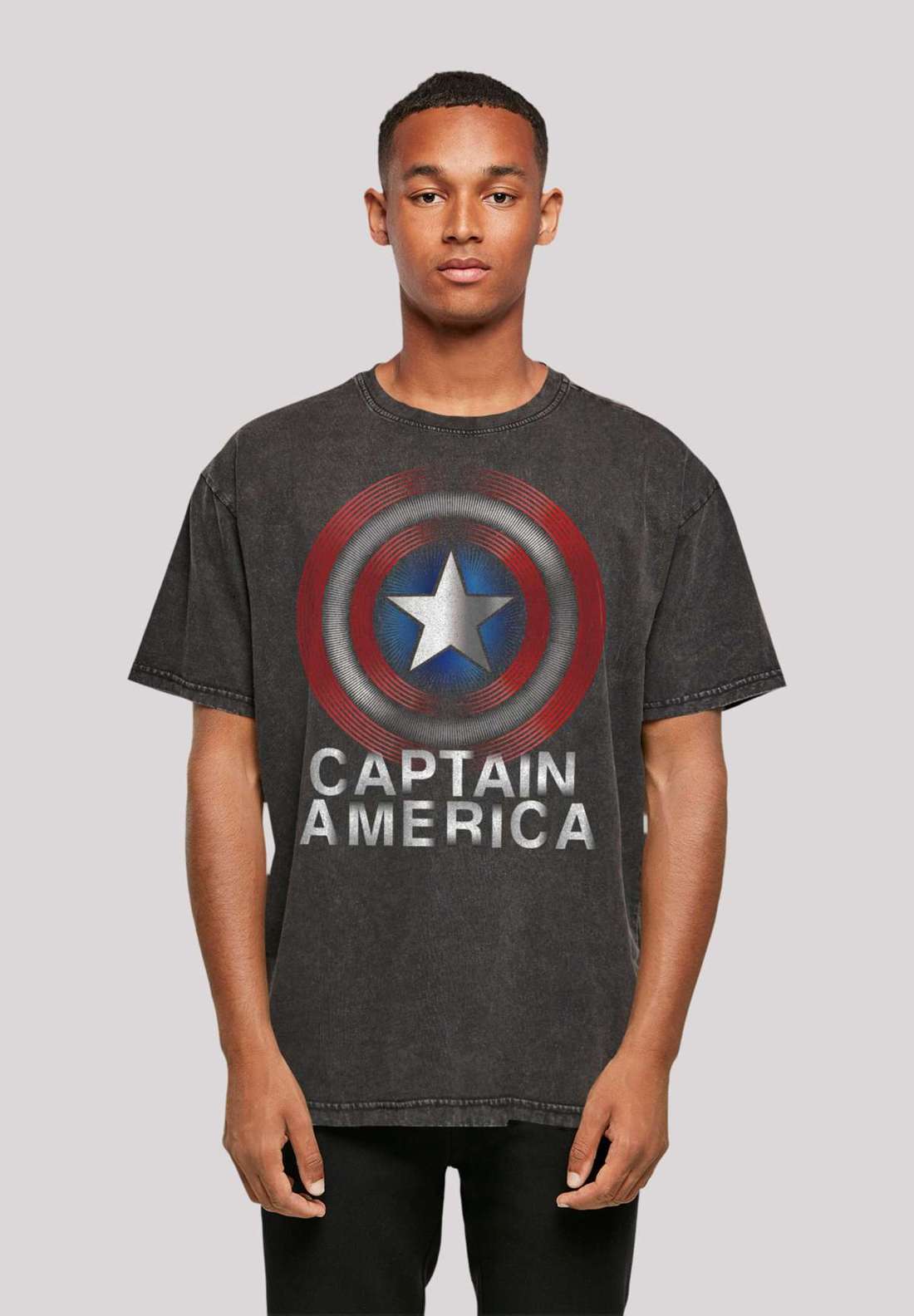 футболка Marvel Captain America Flash Logo