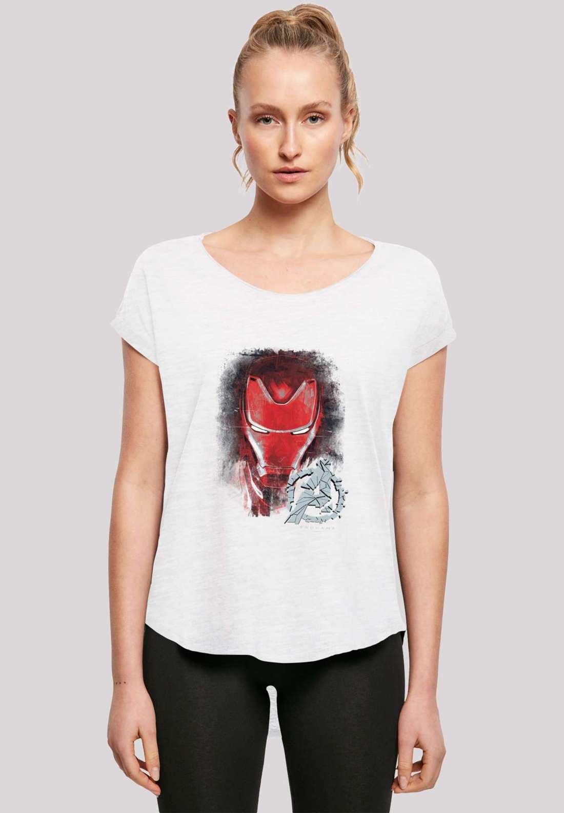 футболка Marvel Endgame Iron Man Brushed