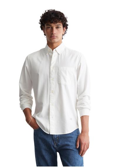 Рубашка с длинным рукавом aus softem Bio-Baumwoll-Twill