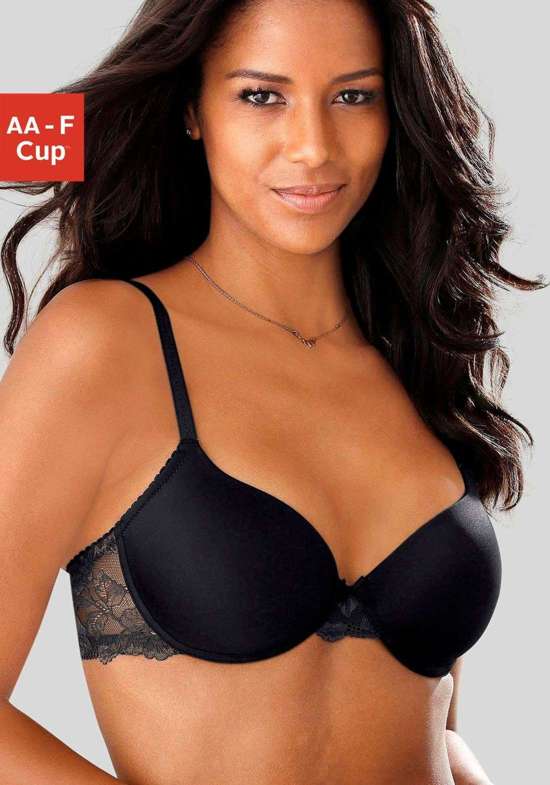 Бюстгальтер с чашечками на косточках и кружевом с цветочным узором на спине. Vittoria