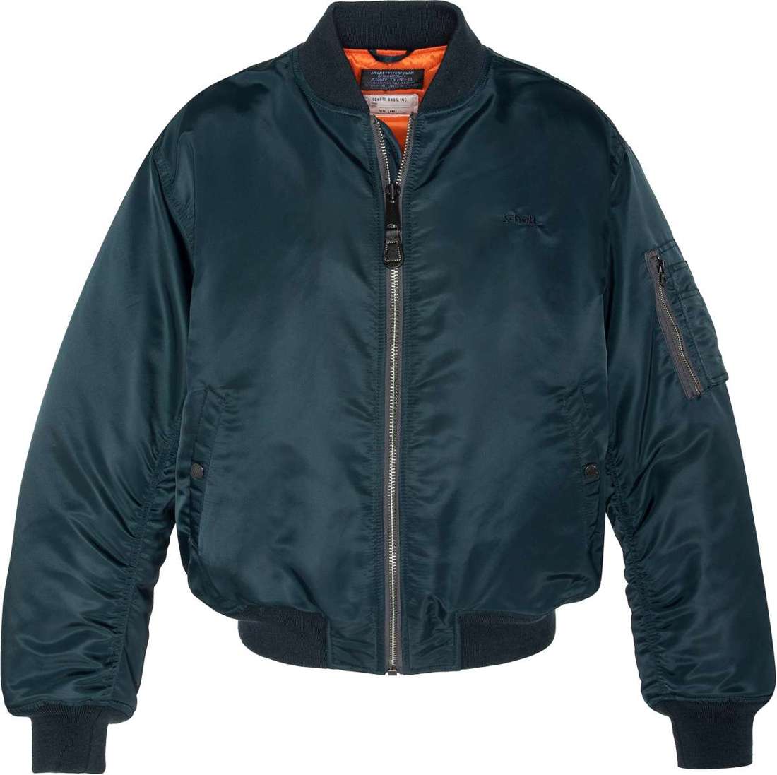 Куртка-бомбер с дополнительными карманами на рукавах.