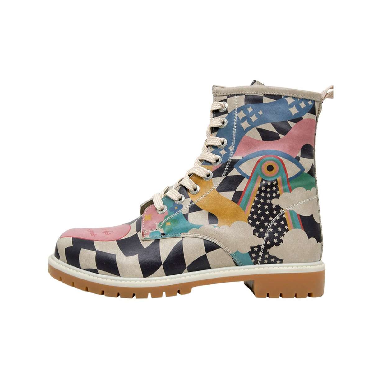 ботинки на шнуровке Damen Boots Born to be Awesome Vegan Damen Boots / female