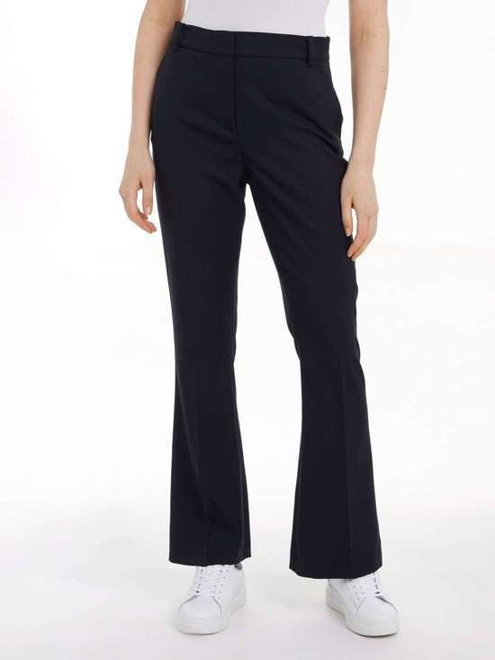 Тканые брюки с логотипом-флажком CORE FLARED PANT