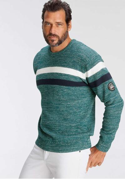 Вязаный свитер в пестрый вид