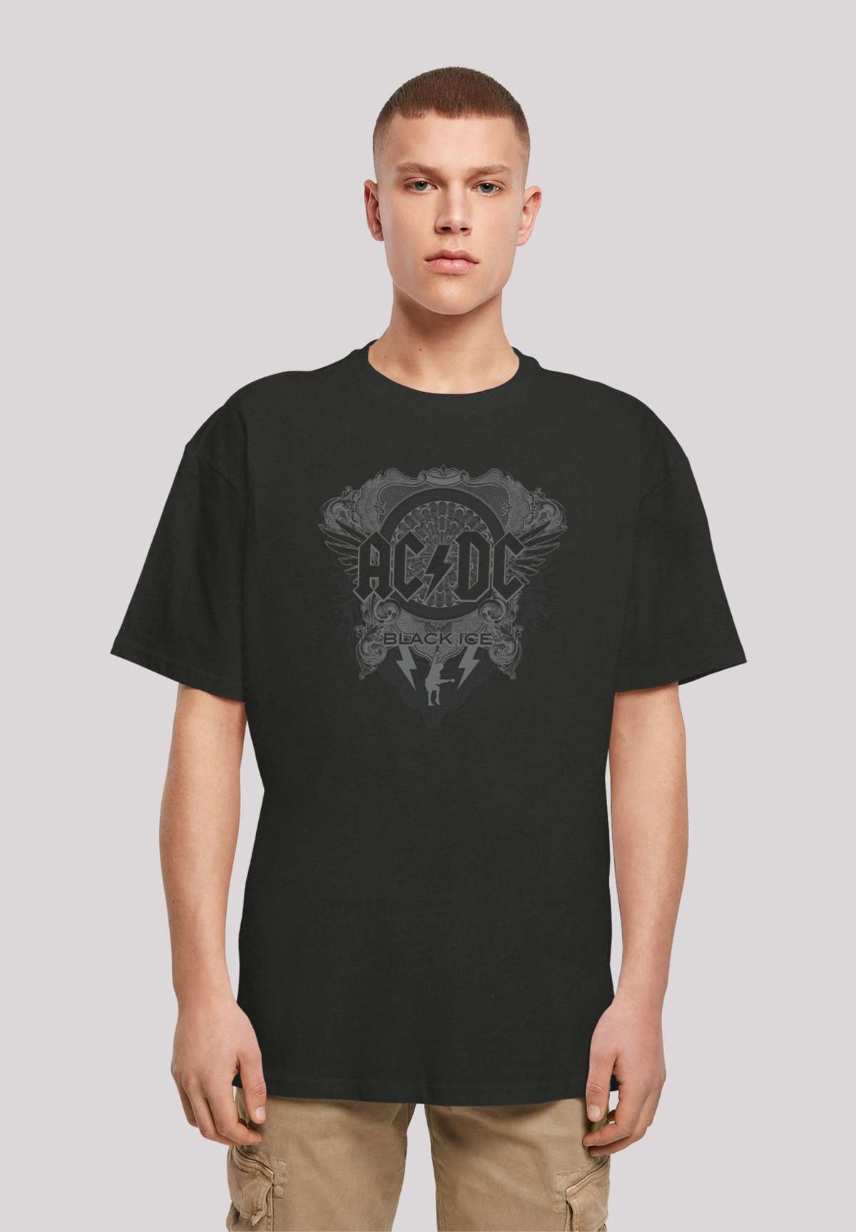 футболка ACDC Rock Band Black Ice