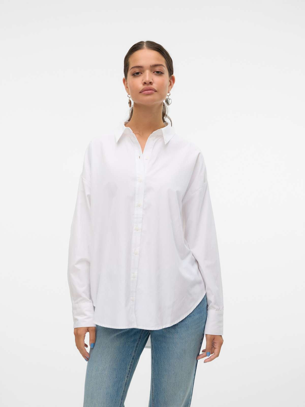 Блузка с длинными рукавами VMFANNI LS SHIRT WVN GA NOOS