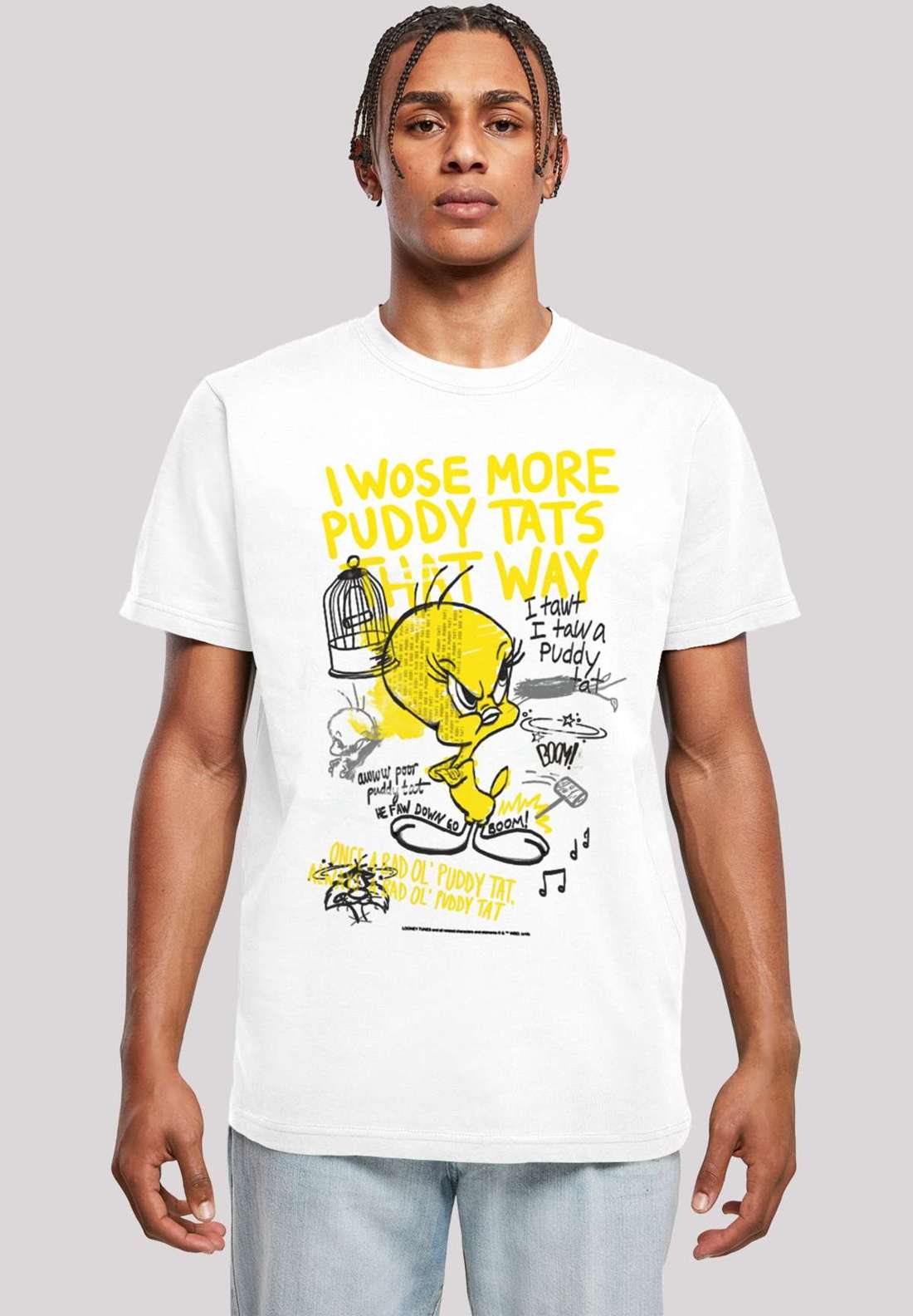 футболка Looney Tunes Tweety Pie More Puddy Tats