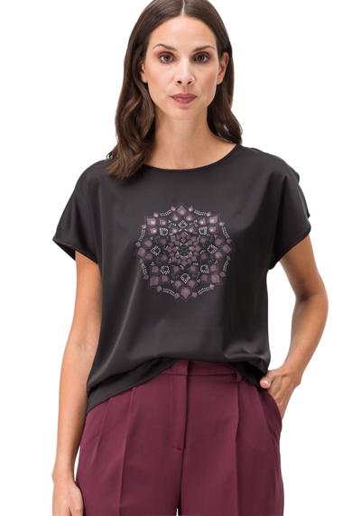Рубашка с коротким рукавом zero Blusenshirt mit Mandala Print