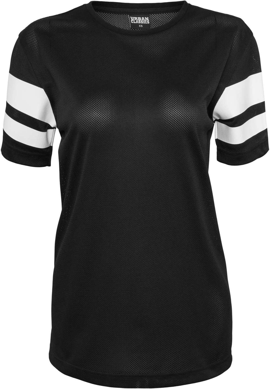 футболка Urban Classics Damen Ladies Stripe Mesh Tee