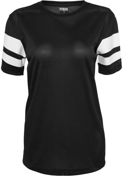 футболка Urban Classics Damen Ladies Stripe Mesh Tee